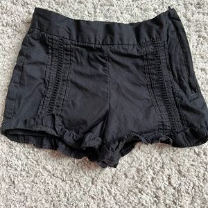 COPY - Janie and Jack open stitch ruffle shorts